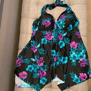 Cover girl shop takini top size 16